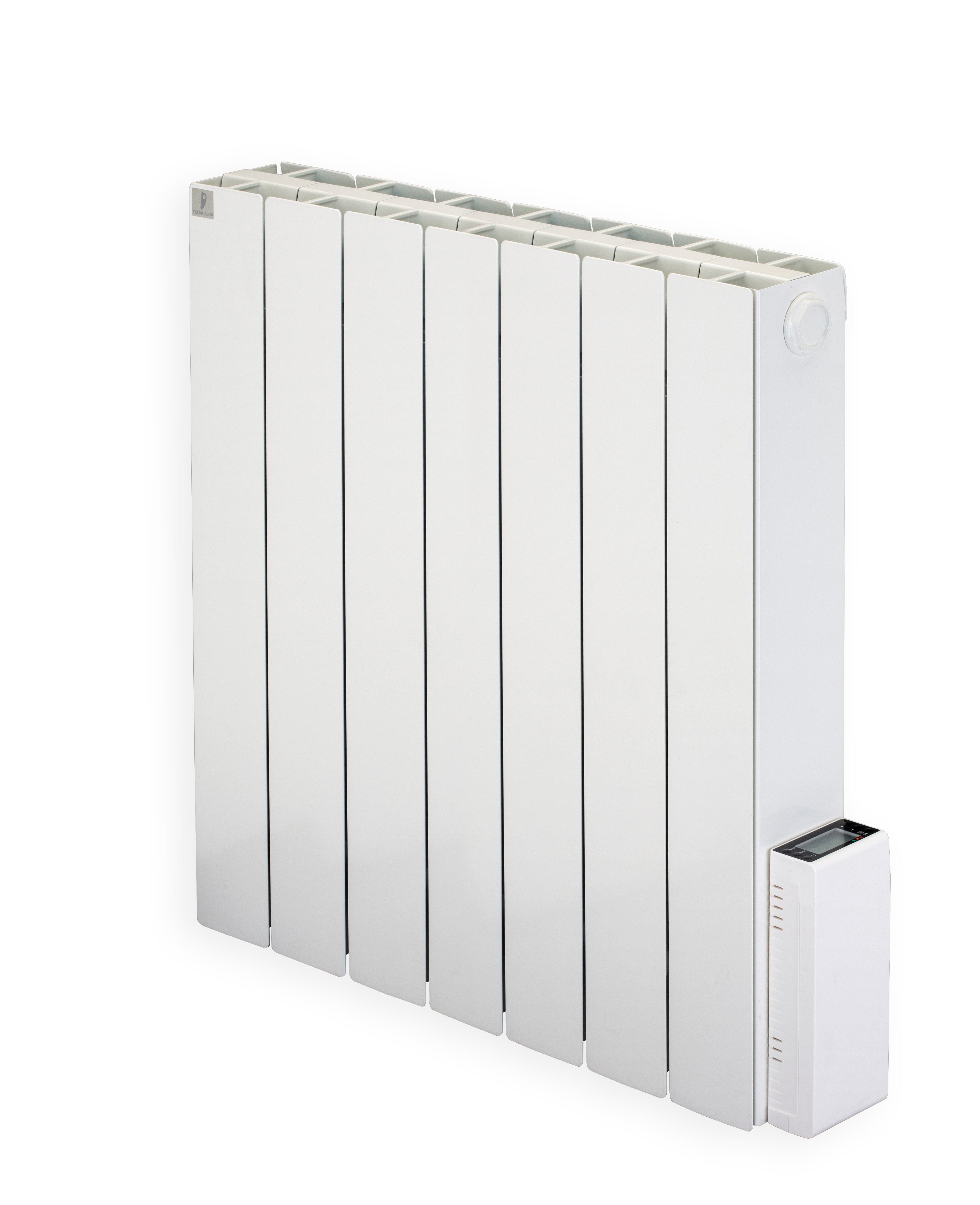 Thermostat num/érique programmable DeltadoreTM Radiateur /électrique en aluminium gris 1500 W /à faible consommation Blanc chauffage mural en aluminium jusqu/à 18 m/²